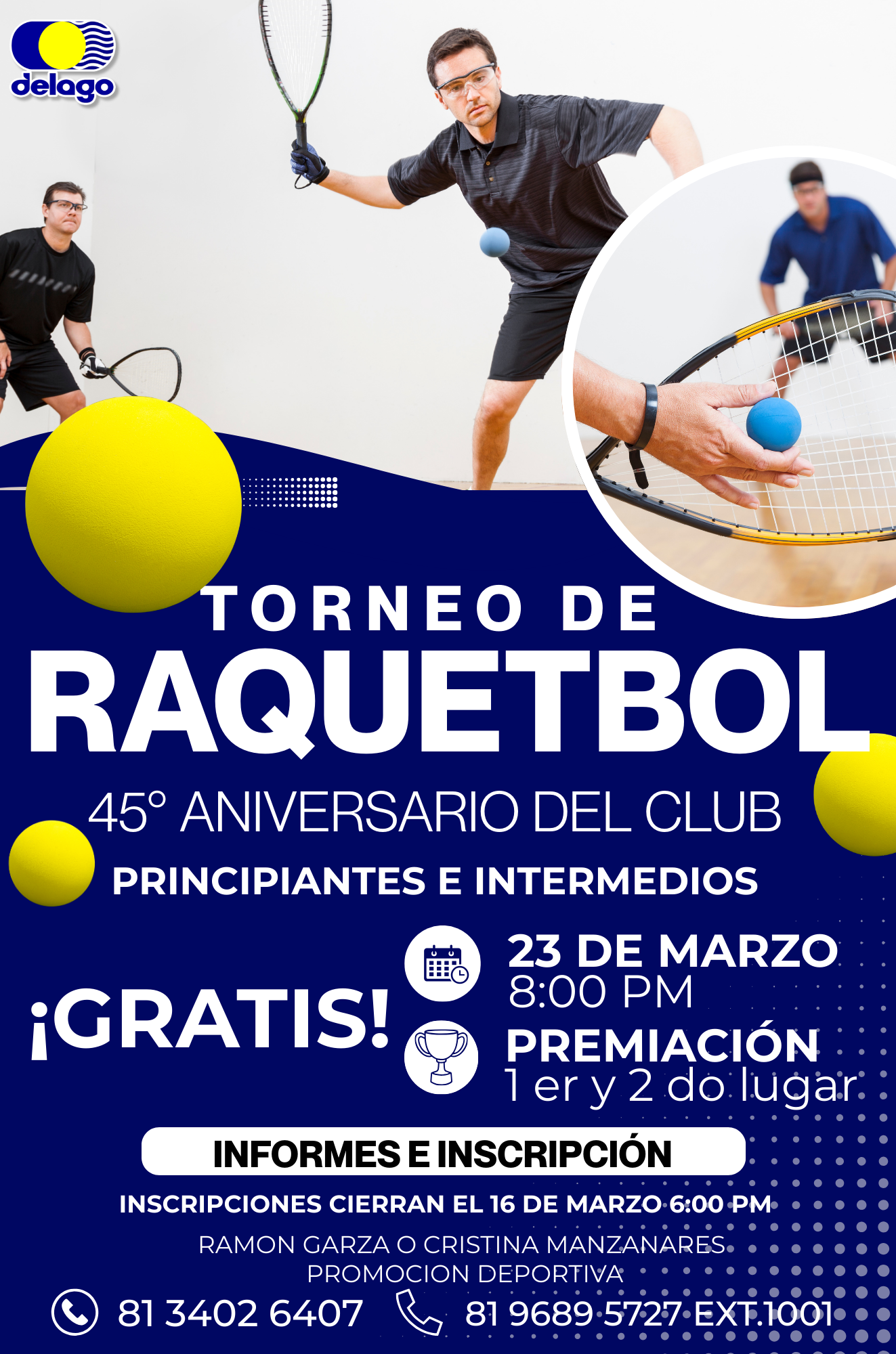 Torneo de Raquetbol